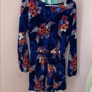 Women’s floral romper.